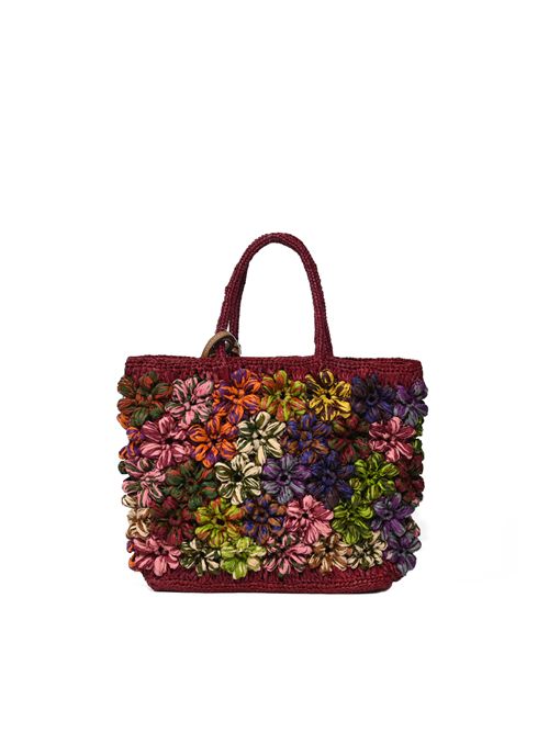 Borsa Flowers in rafia multiprugne AFAR | FLOWERS SMULTIPRUGNE